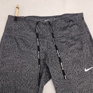Nike Athletic Running Workout Pants Womens Size Small S Gray